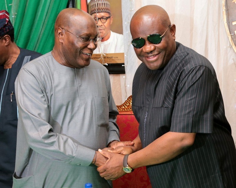 Atiku and Wike of PDP