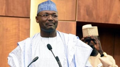 INEC chair, declaration