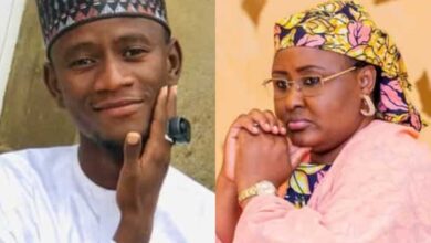 Aminu Mohammed and Aisha Buhari - crediblenews.com.ng