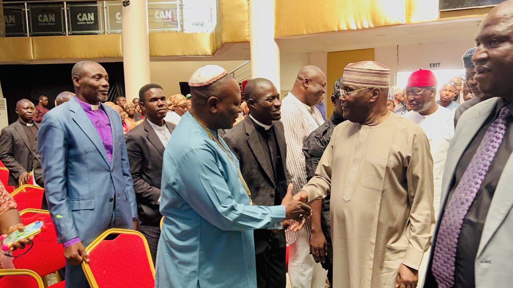 Atiku and CAN leadership - Credible News