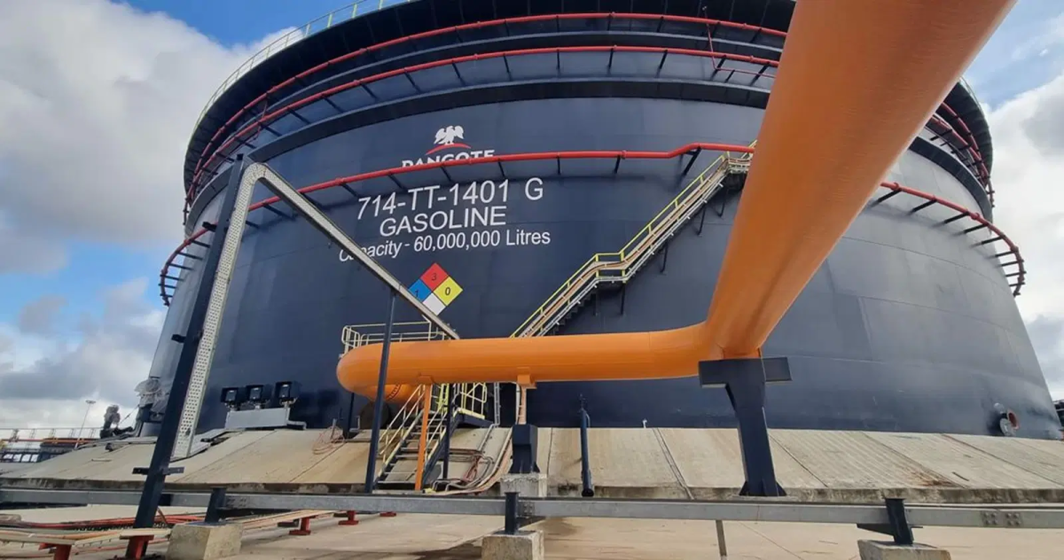 Dangote refinery crude