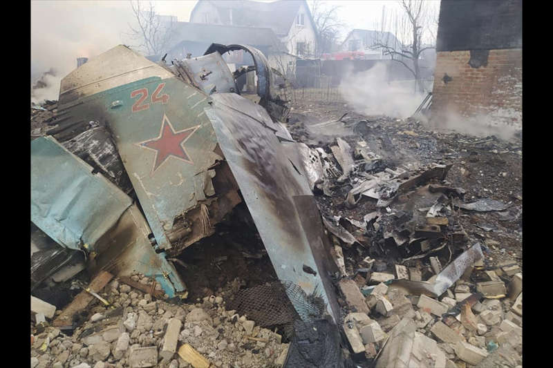 Ukraine drone strike