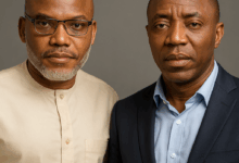Nnamdi Kanu and Omoyele Sowore