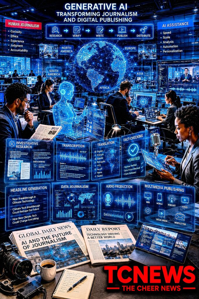 Generative AI Is Transforming Journalism and Digital Publishing